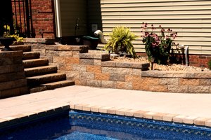 Retaining Walls Water Feature
